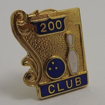 bowling lapel pin